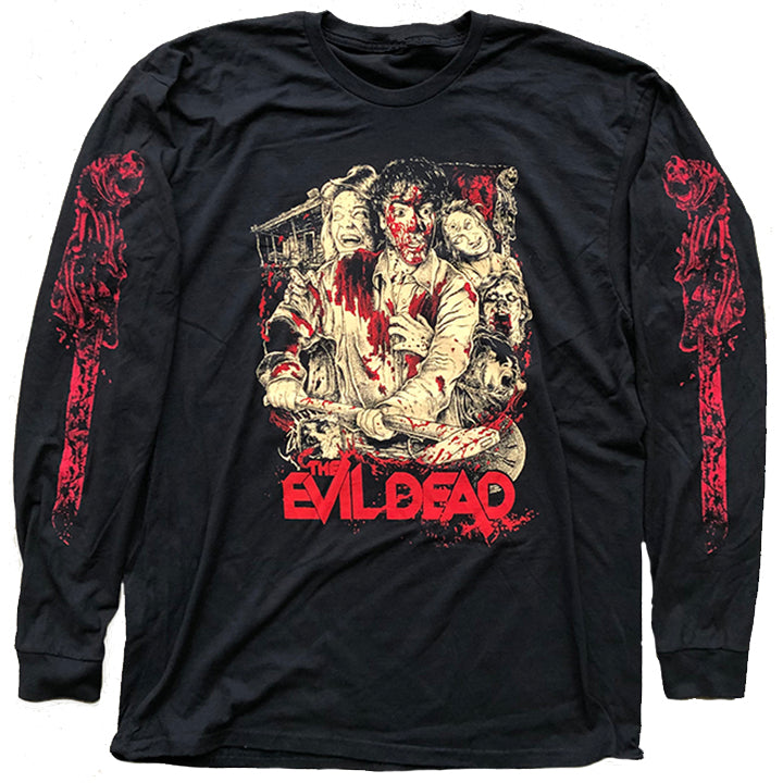 THE EVIL DEAD LONG SLEEVE SHIRT Hoodie, Sweatshirt | CiraTrend.com (Image 1)