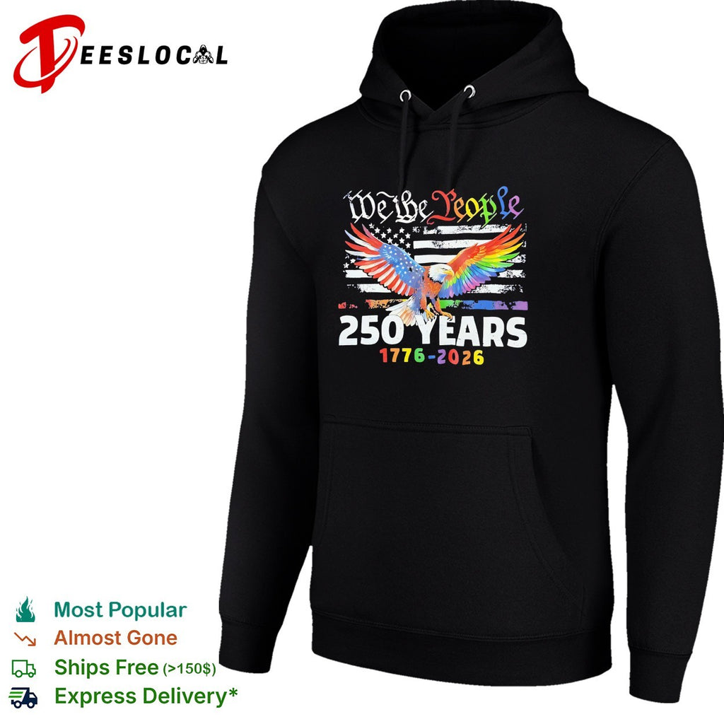 Eagle flying we the people 250 years 1776 2026 shirt