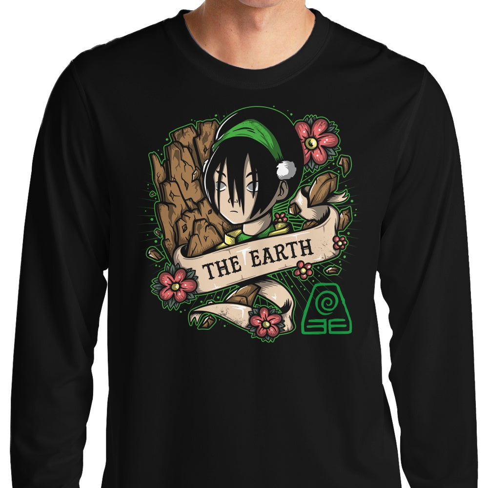 Earth Tattoo Long Sleeve T-Shirts, Hoodie, Sweatshirt