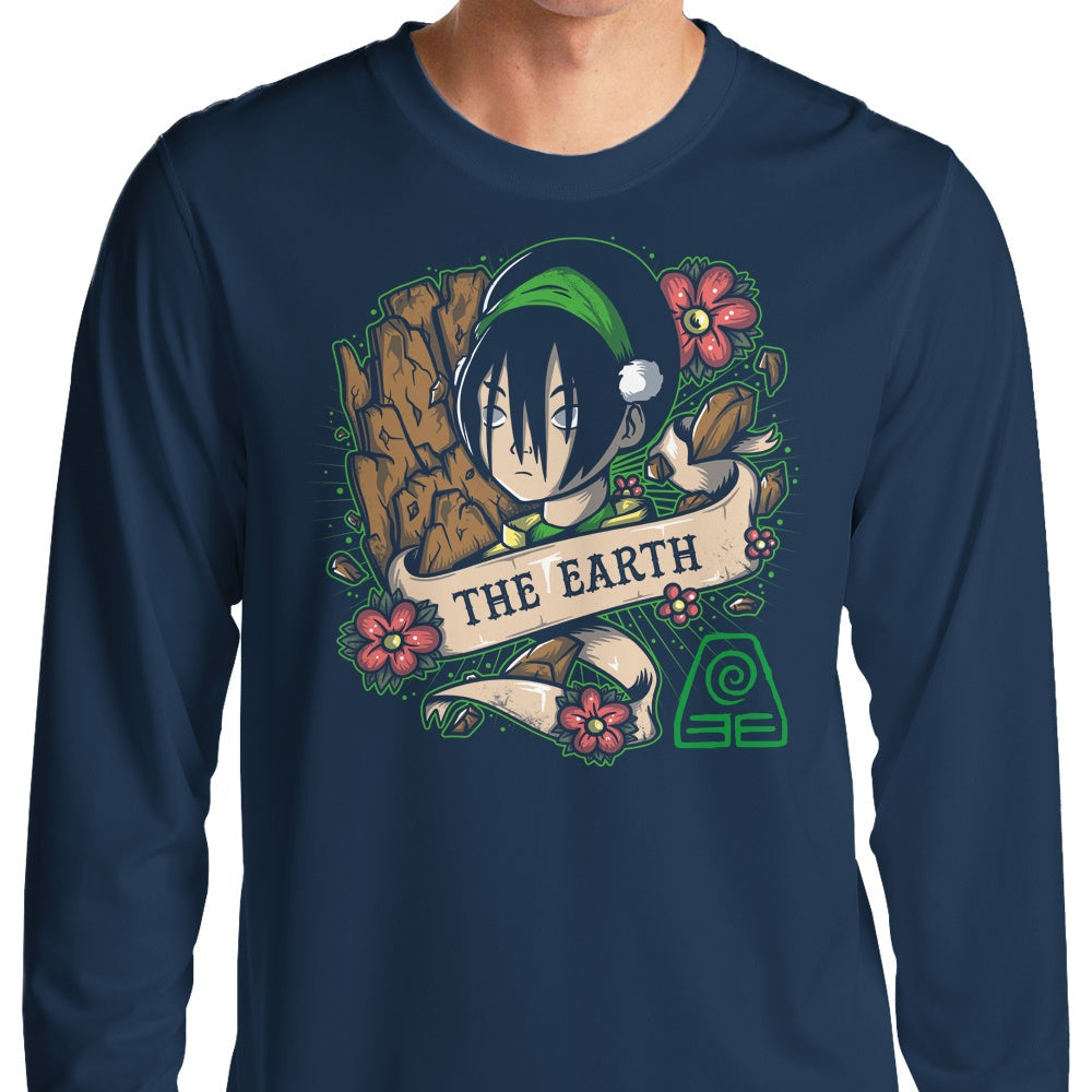 Earth Tattoo Long Sleeve T-Shirts, Hoodie, Sweatshirt