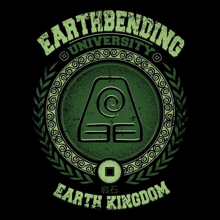 Earthbending University T-Shirts, Hoodie, Sweatshirt