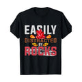 Easily distracted Rock Geology T-shirt -100% cotton Made in USA Hoodie, Sweatshirt | CiraTrend.com