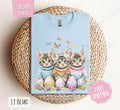 Easter Cats Gildan Shirt, Cute Cat Lover Tshirt, Trendy Cat Mom Tee Hoodie, Sweatshirt | CiraTrend.com