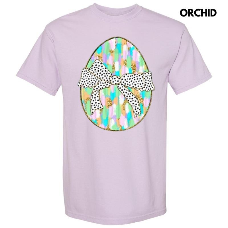 Easter Egg Brushstroke Comfort Colors T-Shirt Hoodie, Sweatshirt | CiraTrend.com
