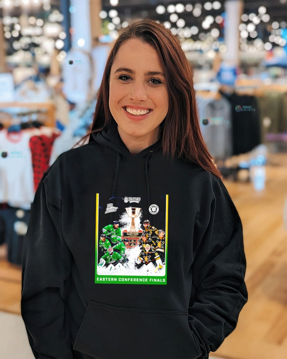 Eastern Conference Finals matchup Florida Everblades vs Wheeling Nailers shirt