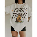 Easy Tiger Tee, Trendy aesthetic graphic tee, vintage inspired graphic tee Hoodie, Sweatshirt | CiraTrend.com