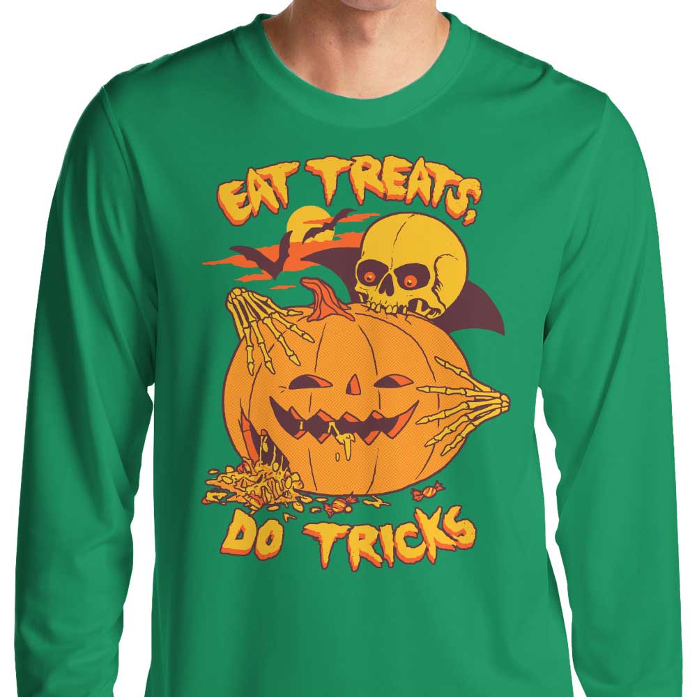 Eat Tricks, Do Treats - Long Sleeve T-Shirt Hoodie, Sweatshirt | CiraTrend.com (Image 1)
