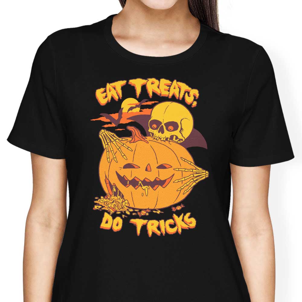 Eat Tricks, Do Treats - Women's Apparel T-Shirts, Hoodie, Sweatshirt | CiraTrend.com (Image 4)