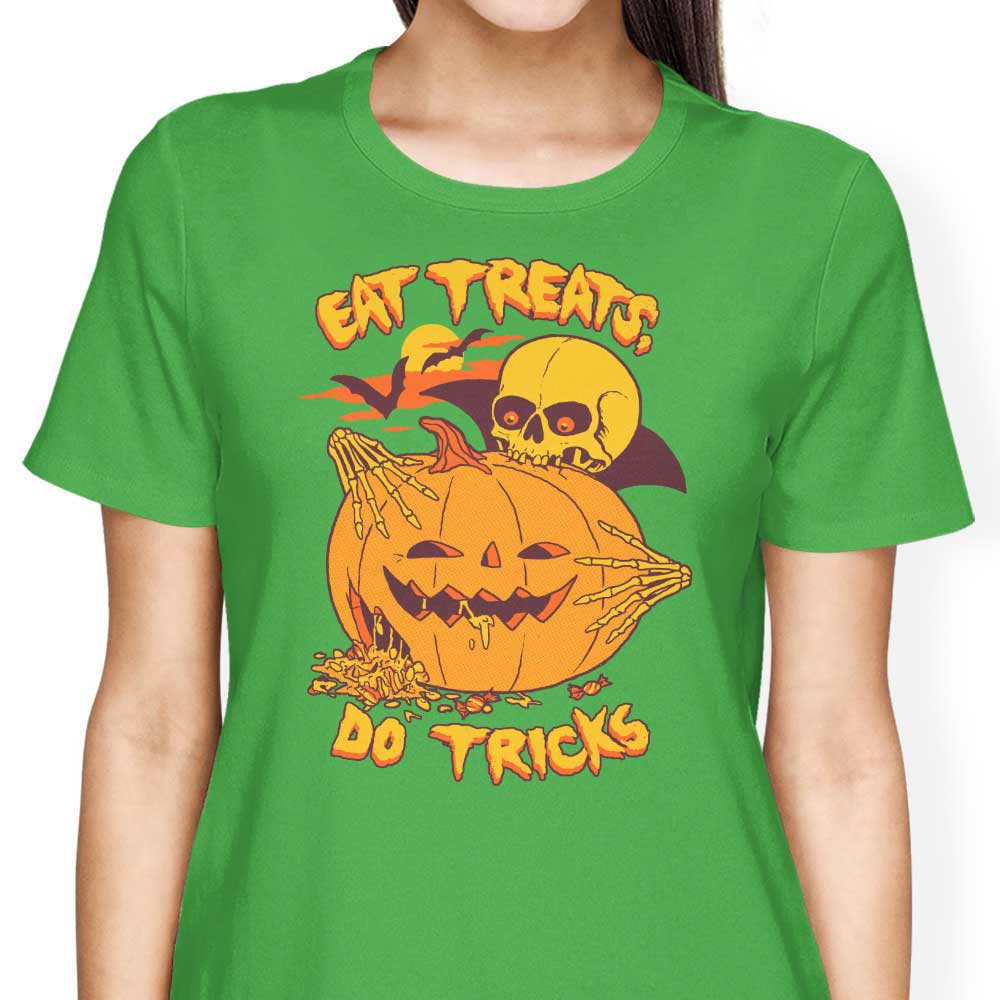 Eat Tricks, Do Treats - Women's Apparel T-Shirts, Hoodie, Sweatshirt | CiraTrend.com (Image 3)