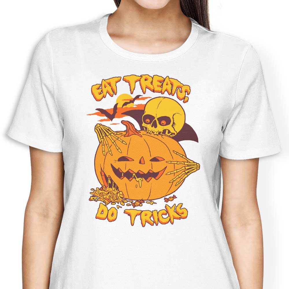Eat Tricks, Do Treats - Women's Apparel T-Shirts, Hoodie, Sweatshirt | CiraTrend.com (Image 5)