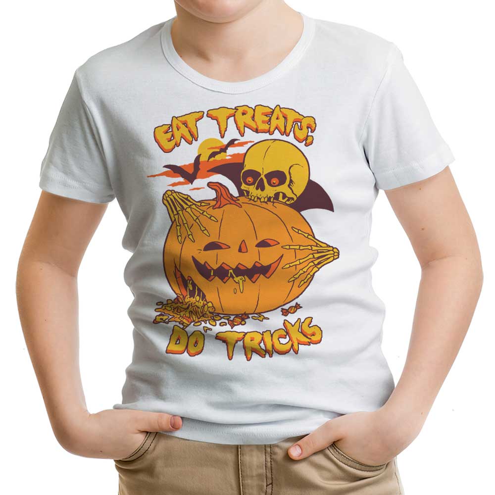 Eat Tricks, Do Treats - Youth Apparel T-Shirts, Hoodie, Sweatshirt | CiraTrend.com (Image 4)