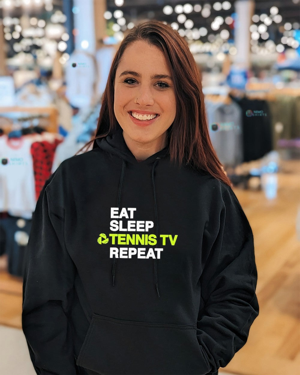 Eat sleep Tennis TV repeat shirt