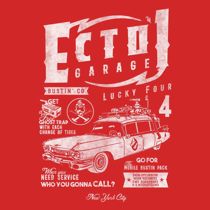 Ecto-1 Garage - Youth Apparel T-Shirts, Hoodie, Sweatshirt | CiraTrend.com (Image 2)