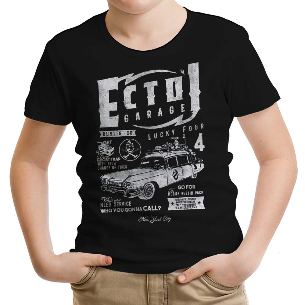 Ecto-1 Garage - Youth Apparel T-Shirts, Hoodie, Sweatshirt | CiraTrend.com (Image 4)