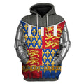Edward The Black Prince Armor Hoodie