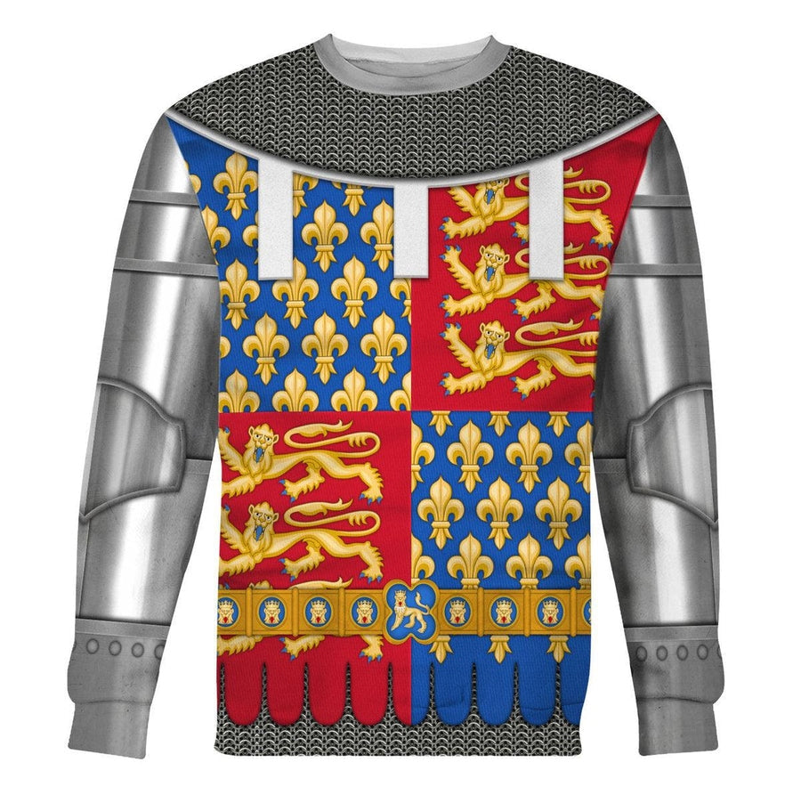 Edward The Black Prince Armor Hoodie