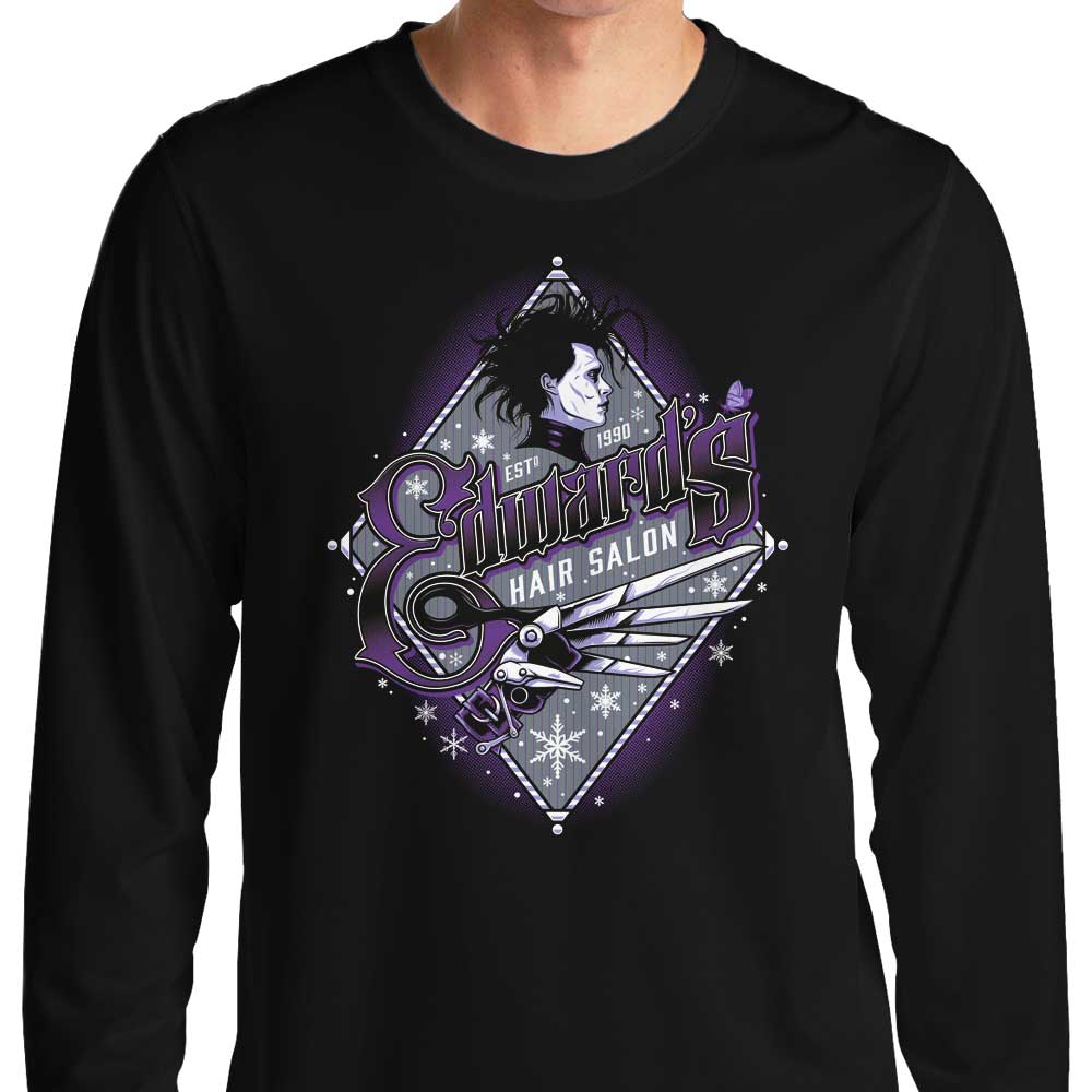 Edwards Hair Salon - Long Sleeve T-Shirt Hoodie, Sweatshirt | CiraTrend.com (Image 1)