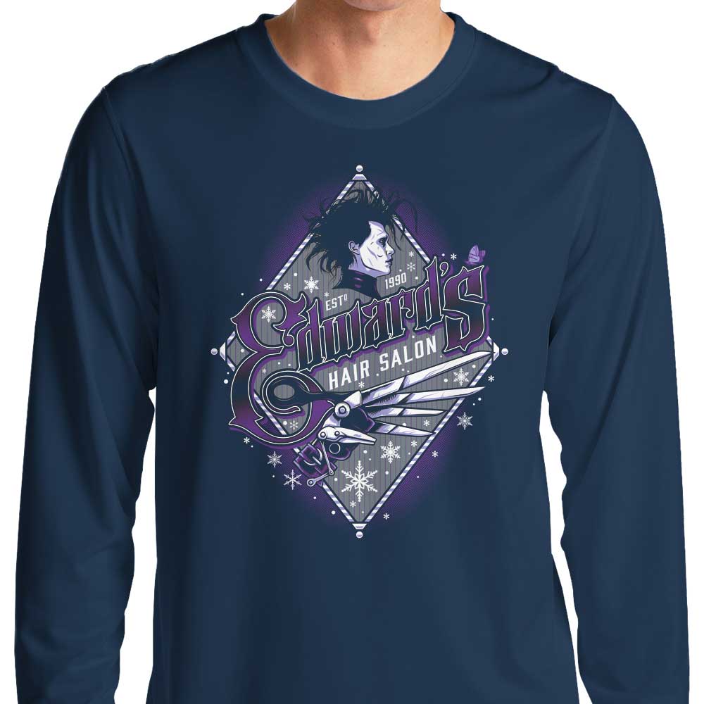 Edwards Hair Salon - Long Sleeve T-Shirt Hoodie, Sweatshirt | CiraTrend.com (Image 4)