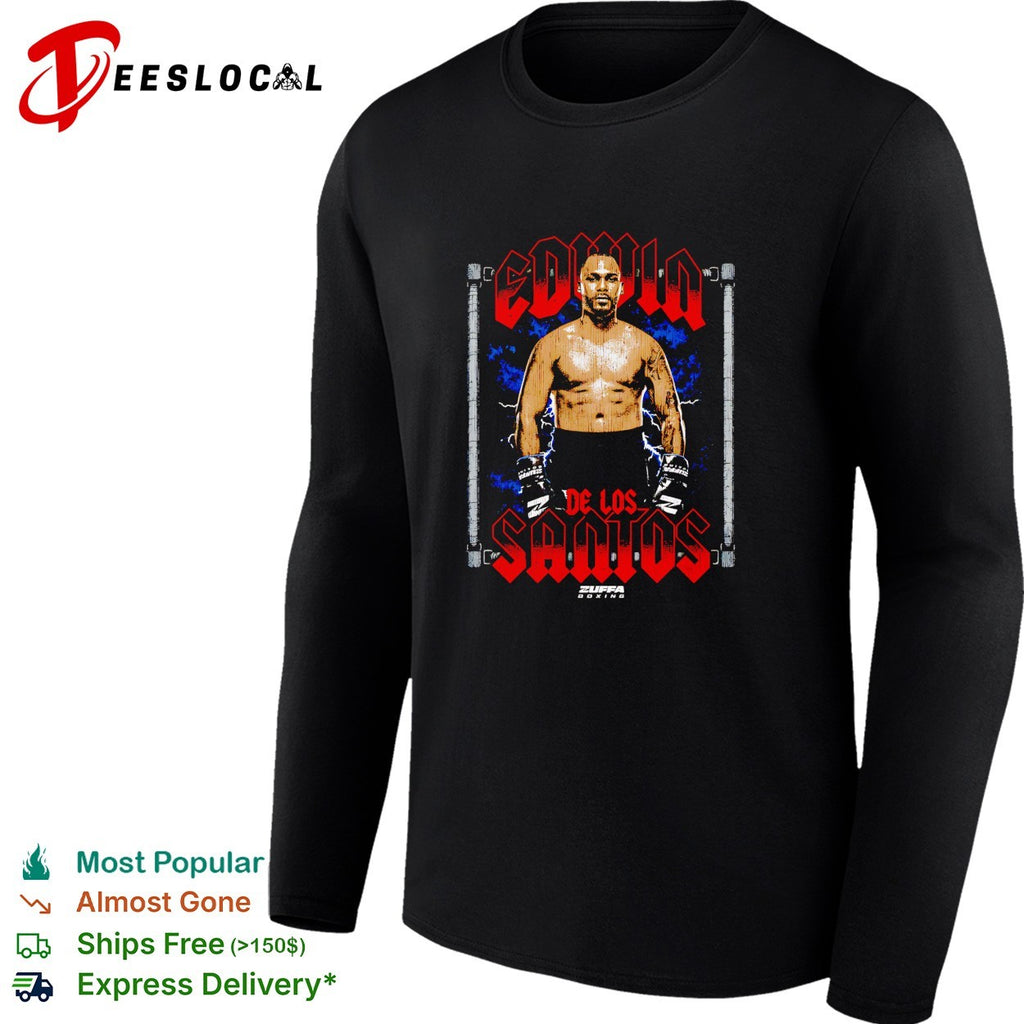 Edwin De Los Santos Zuffa boxing shirt