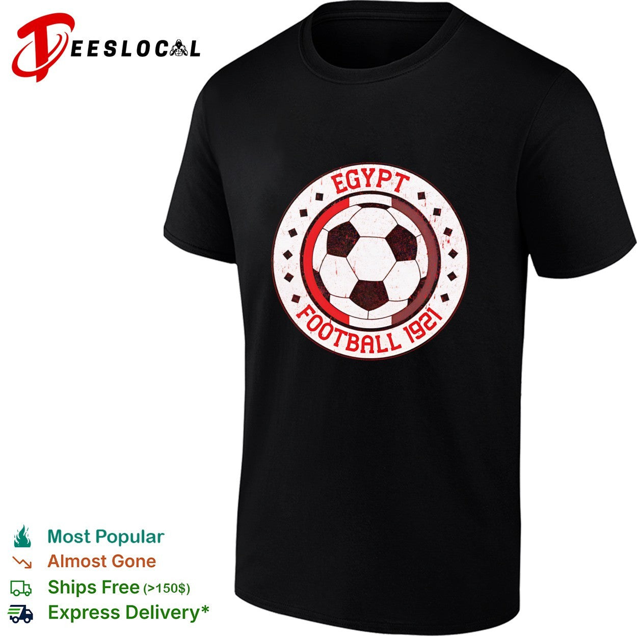 Egypt football 1921 vintage soccer shirt