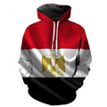 Egypt Egyptian Flag Hoodie