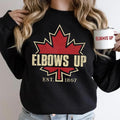 Elbows Up Shirt, True North Strong and Free, Canadian Hockey Culture, Proud Canadian Shirt, Canada Not for Sale, Never...