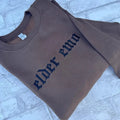 Elder Emo Embroidered Crewneck Sweatshirt, Feral Mom Crewneck, Funny Tee, Gift for Mom, Alt Fashion, Goth Clothing Hoodie