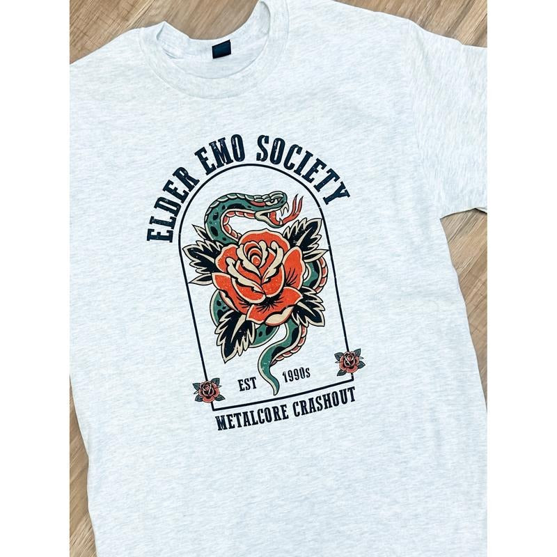 Elder Emo Graphic Top T-Shirts, Hoodie, Sweatshirt | CiraTrend.com