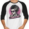 Electric Vibes Forever - 3/4 Sleeve Raglan T-Shirt Hoodie, Sweatshirt | CiraTrend.com (Image 1)