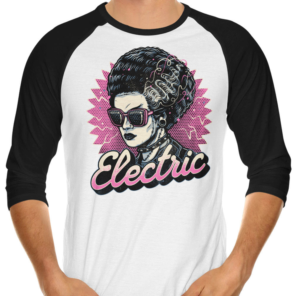 Electric Vibes Forever - 3/4 Sleeve Raglan T-Shirt Hoodie, Sweatshirt | CiraTrend.com (Image 1)