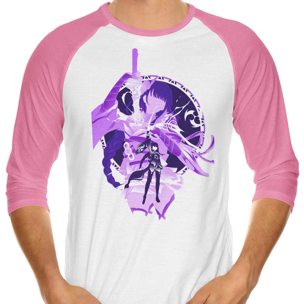 Electro Raiden Shogun 3 4 Sleeve T-Shirts, Hoodie, Sweatshirt