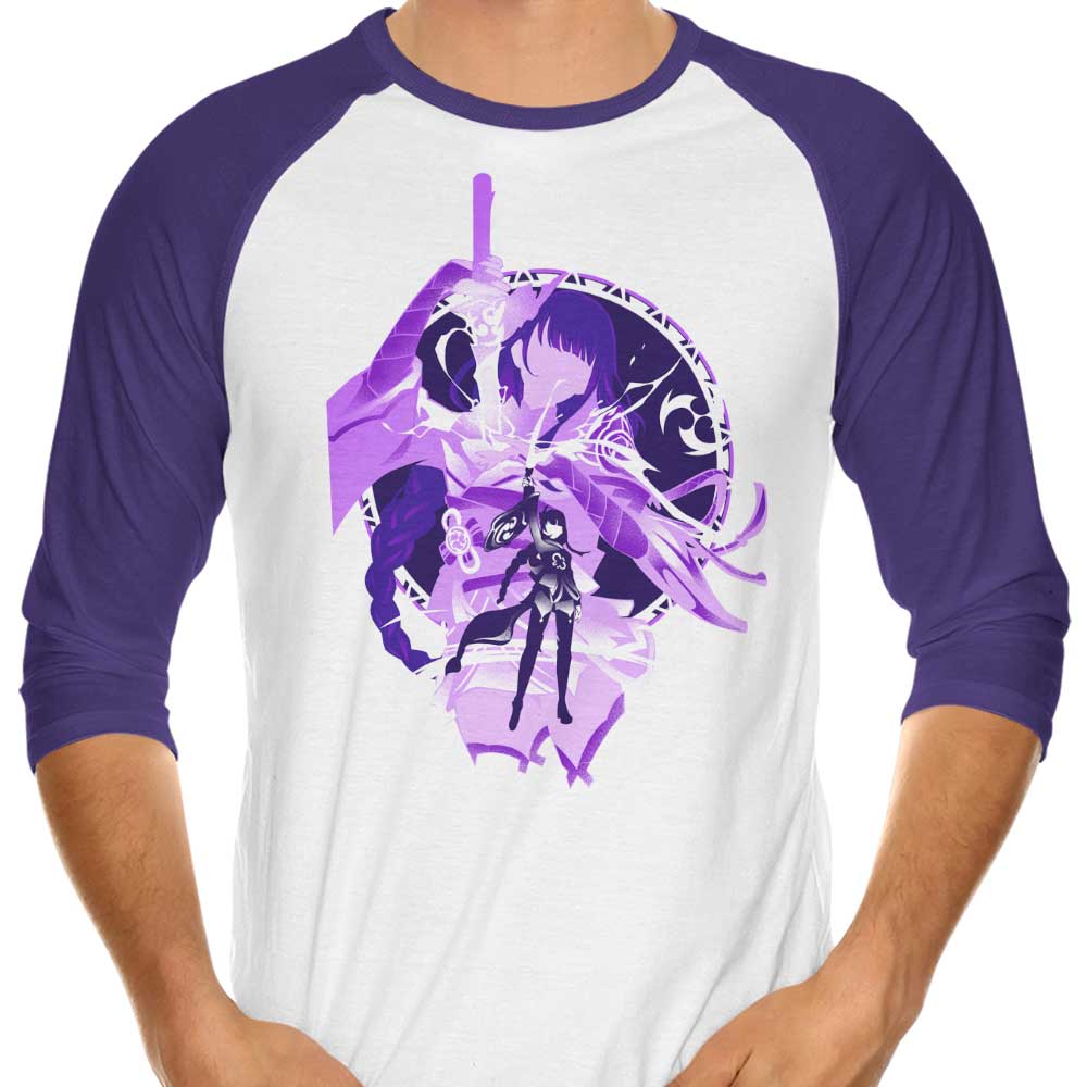 Electro Raiden Shogun 3 4 Sleeve T-Shirts, Hoodie, Sweatshirt