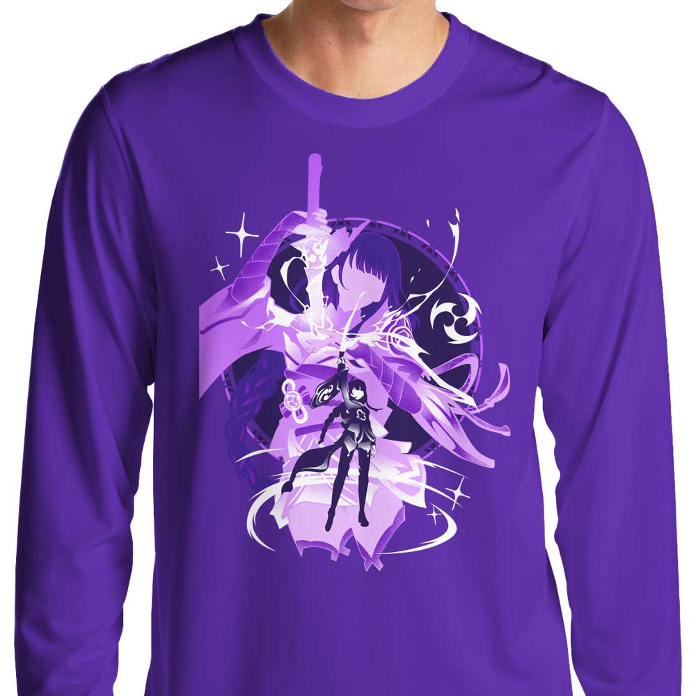 Electro Raiden Shogun Long Sleeve T-Shirts, Hoodie, Sweatshirt