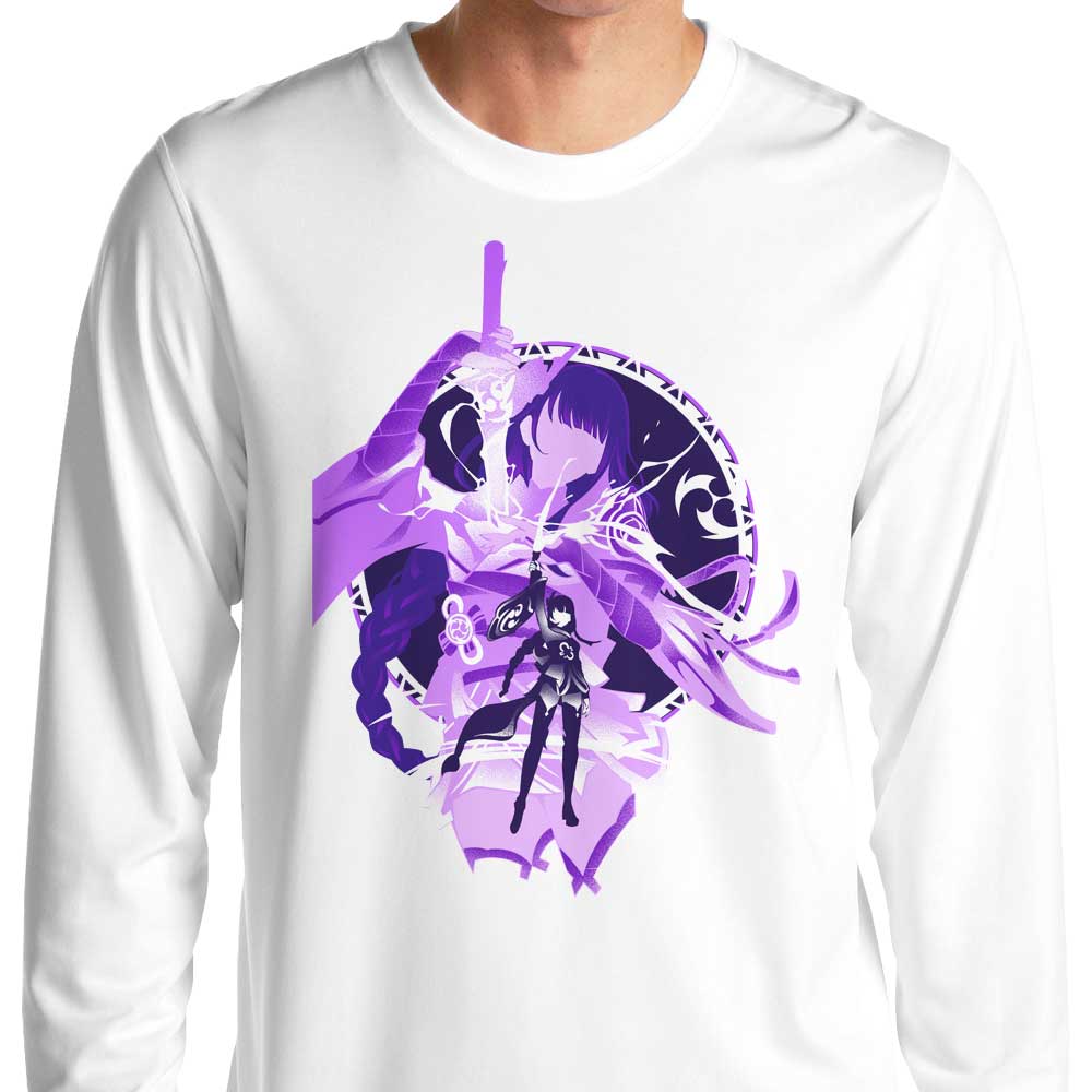 Electro Raiden Shogun Long Sleeve T-Shirts, Hoodie, Sweatshirt