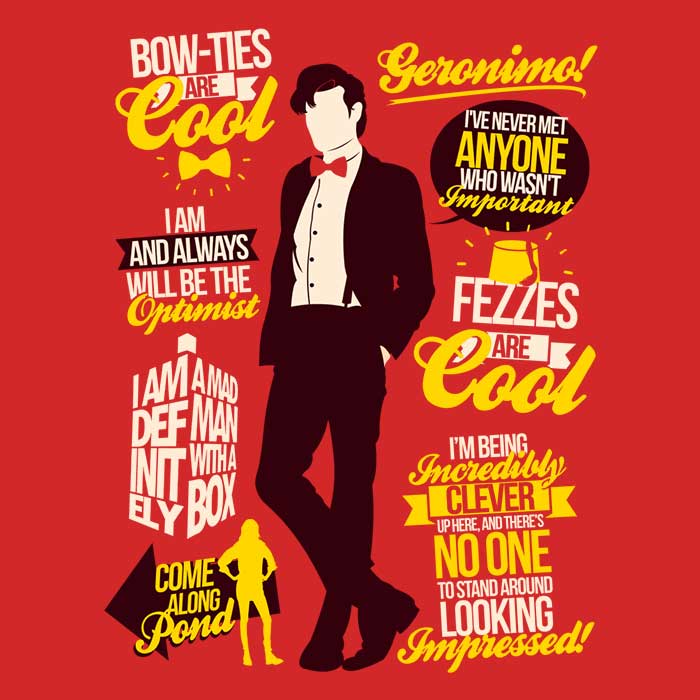 Eleventh Doctor Quotes - Women's Apparel T-Shirts, Hoodie, Sweatshirt | CiraTrend.com (Image 2)