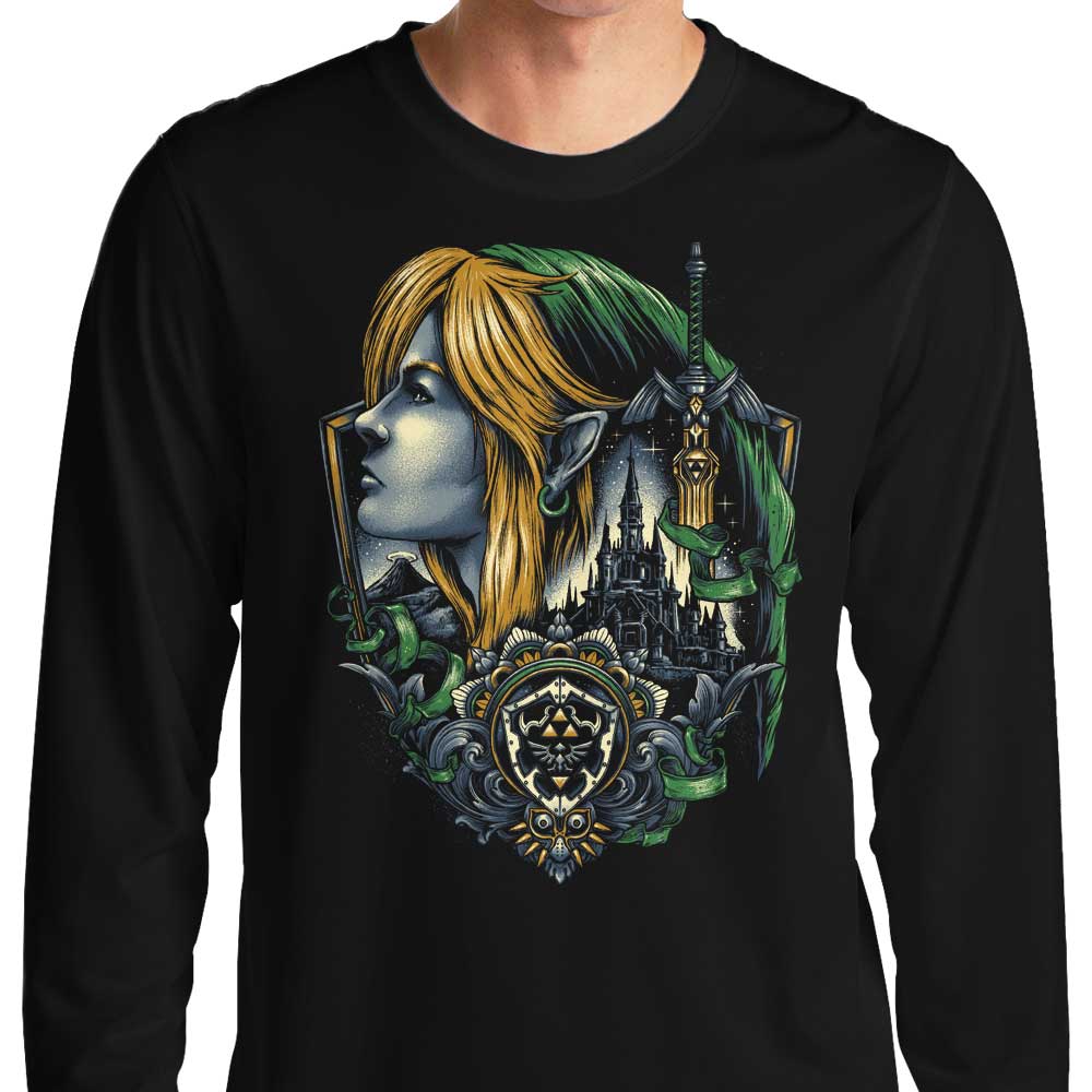 Emblem of the Legend - Long Sleeve T-Shirt Hoodie, Sweatshirt | CiraTrend.com (Image 1)
