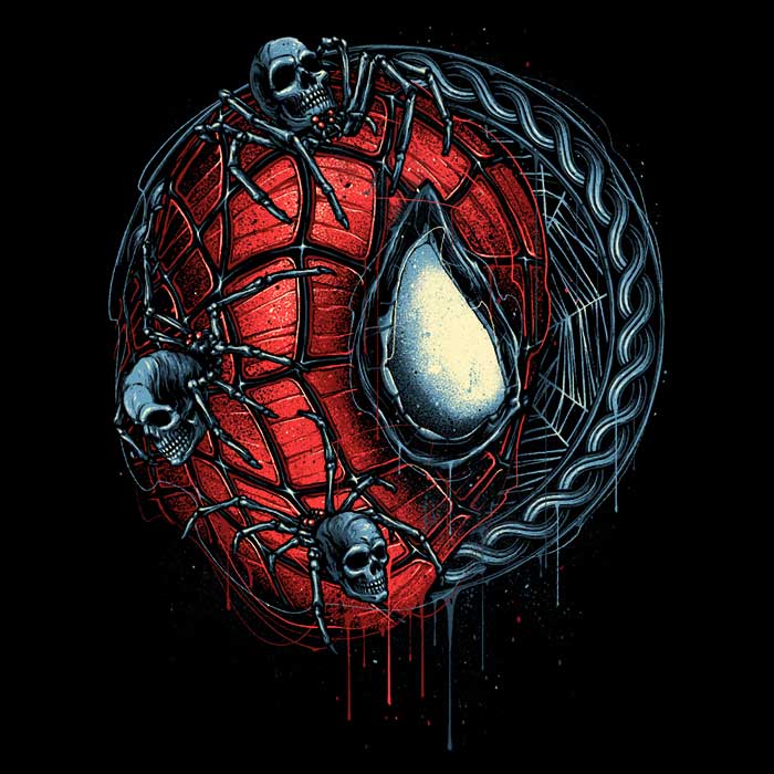 Emblem of the Spider - Men's Apparel T-Shirts, Hoodie, Sweatshirt | CiraTrend.com (Image 2)