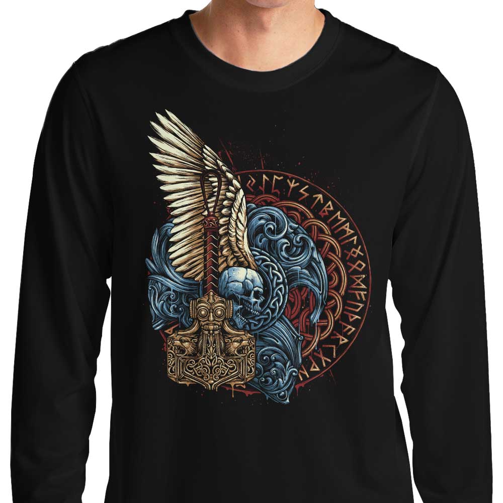 Emblem of Thunder - Long Sleeve T-Shirt Hoodie, Sweatshirt | CiraTrend.com (Image 1)