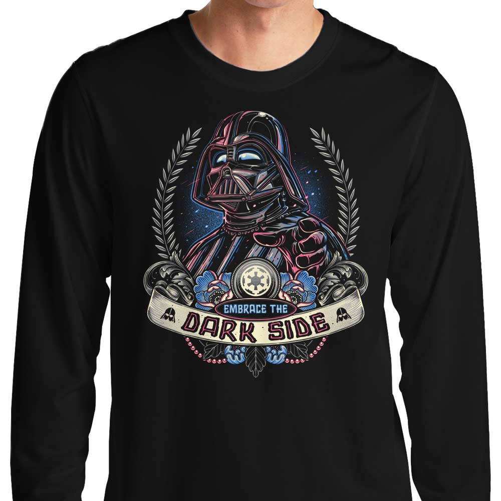 Embrace the Dark Side - Long Sleeve T-Shirt Hoodie, Sweatshirt | CiraTrend.com (Image 1)