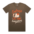 Embrace The Cat Hair Tee Hoodie, Sweatshirt | CiraTrend.com (Image 1)