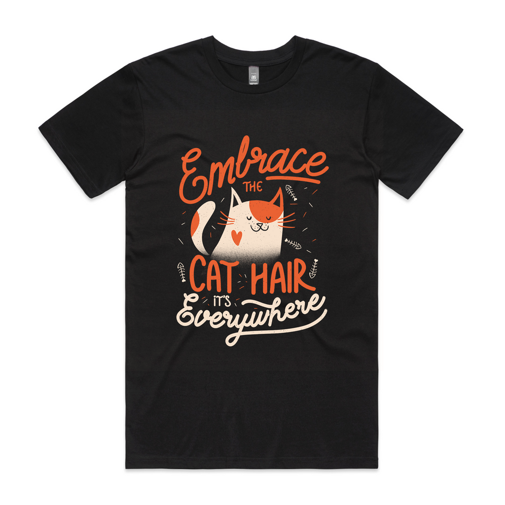 Embrace The Cat Hair Tee Hoodie, Sweatshirt | CiraTrend.com (Image 2)