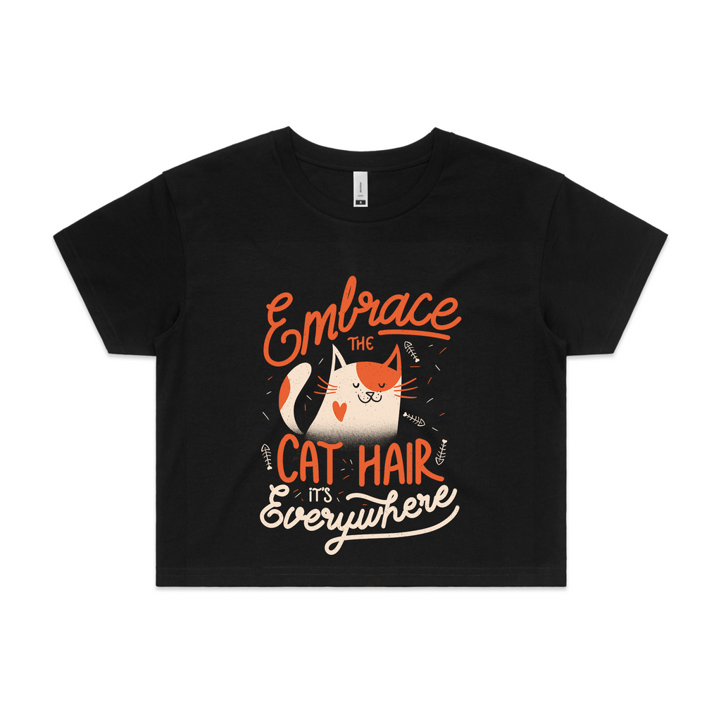 Embrace The Cat Hair Tee Hoodie, Sweatshirt | CiraTrend.com (Image 5)