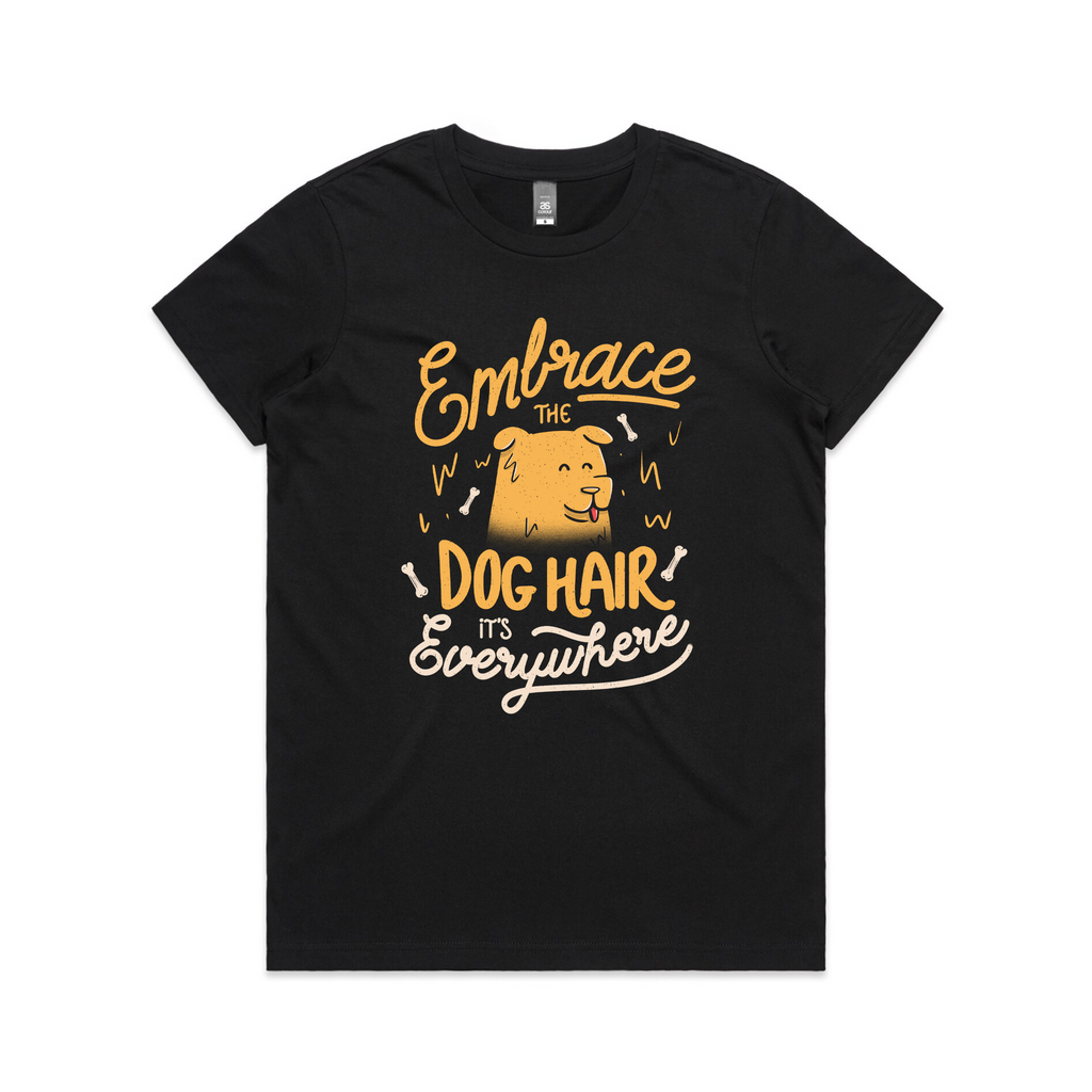 Embrace The Dog Hair Tee Hoodie, Sweatshirt | CiraTrend.com (Image 2)