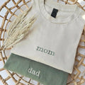 Embroidered Mama Dad Shirt, Mom Shirt, New Mom, New Dad, T-Shirt, Mommy Birthday Gift, Mother's Day Gift for Mom, Dad...