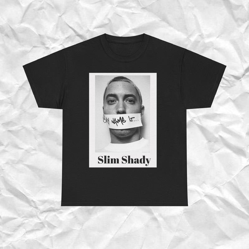 Eminem Slim Shady T-shirt, Eminem 90s Hip Hop T-Shirt Hoodie, Sweatshirt | CiraTrend.com