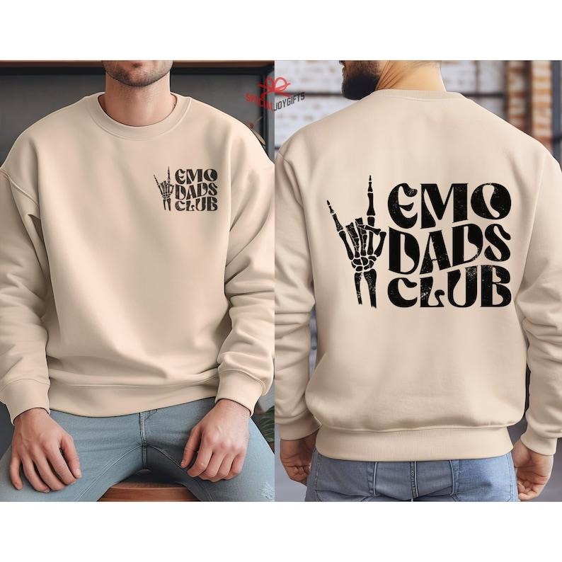 Emo Dads Club Color Shirt, Cool Dads Club, Emo Dad Tshirt, Father Gifts for Dad, Shirt for Men, Funny Gift for Dad,Shirt...