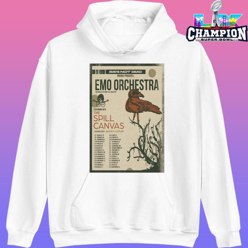 Emo Orchestra Tour 2026 Shirt