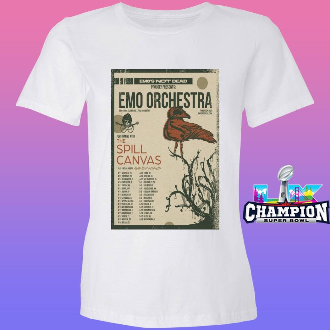 Emo Orchestra Usa Tour 2026 Shirt