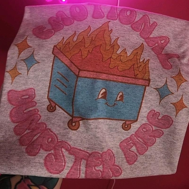 Emotional Dumpster Graphic Tee Hoodie, Sweatshirt | CiraTrend.com