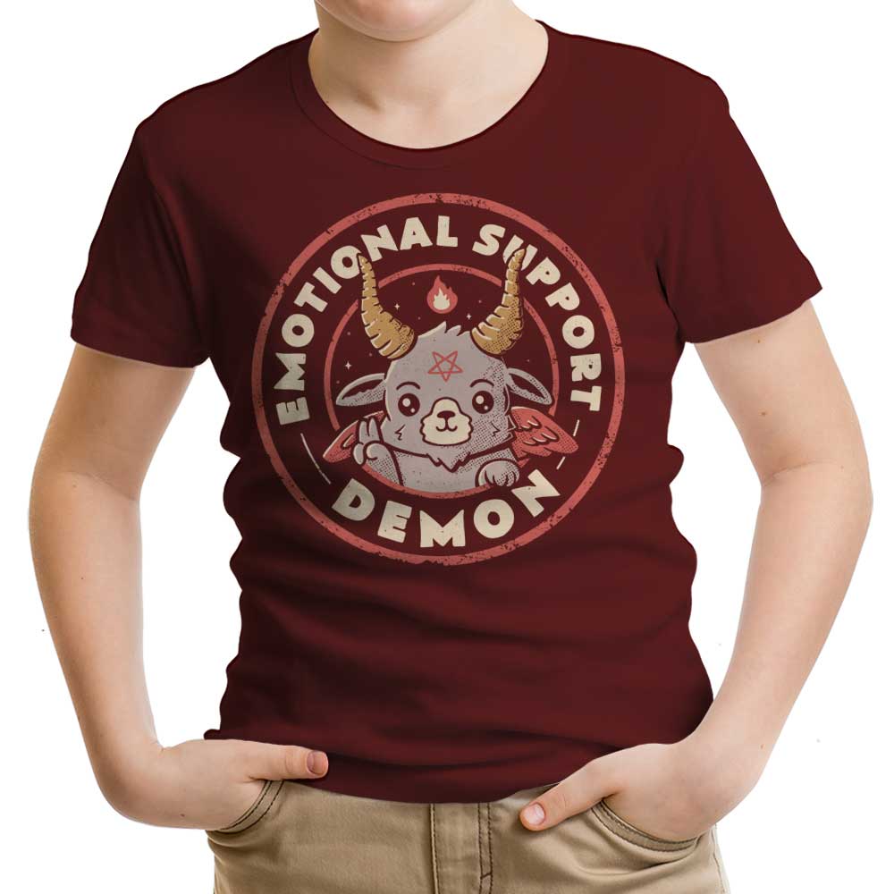 Emotional Support Demon - Youth Apparel T-Shirts, Hoodie, Sweatshirt | CiraTrend.com (Image 4)